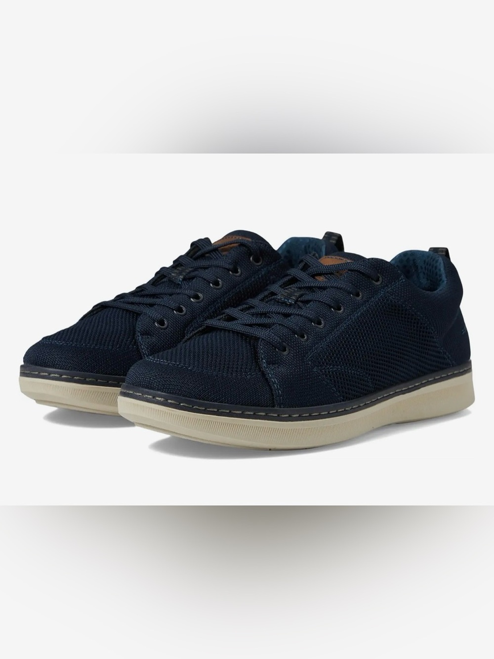 Nunn Bush Navy Aspire Knit Sneaker